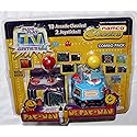 Namco Jakks Plug & Play TV Games Classics Combo Pack: Pac-Man & Ms. Pac-Man, 10 Arcade Classics