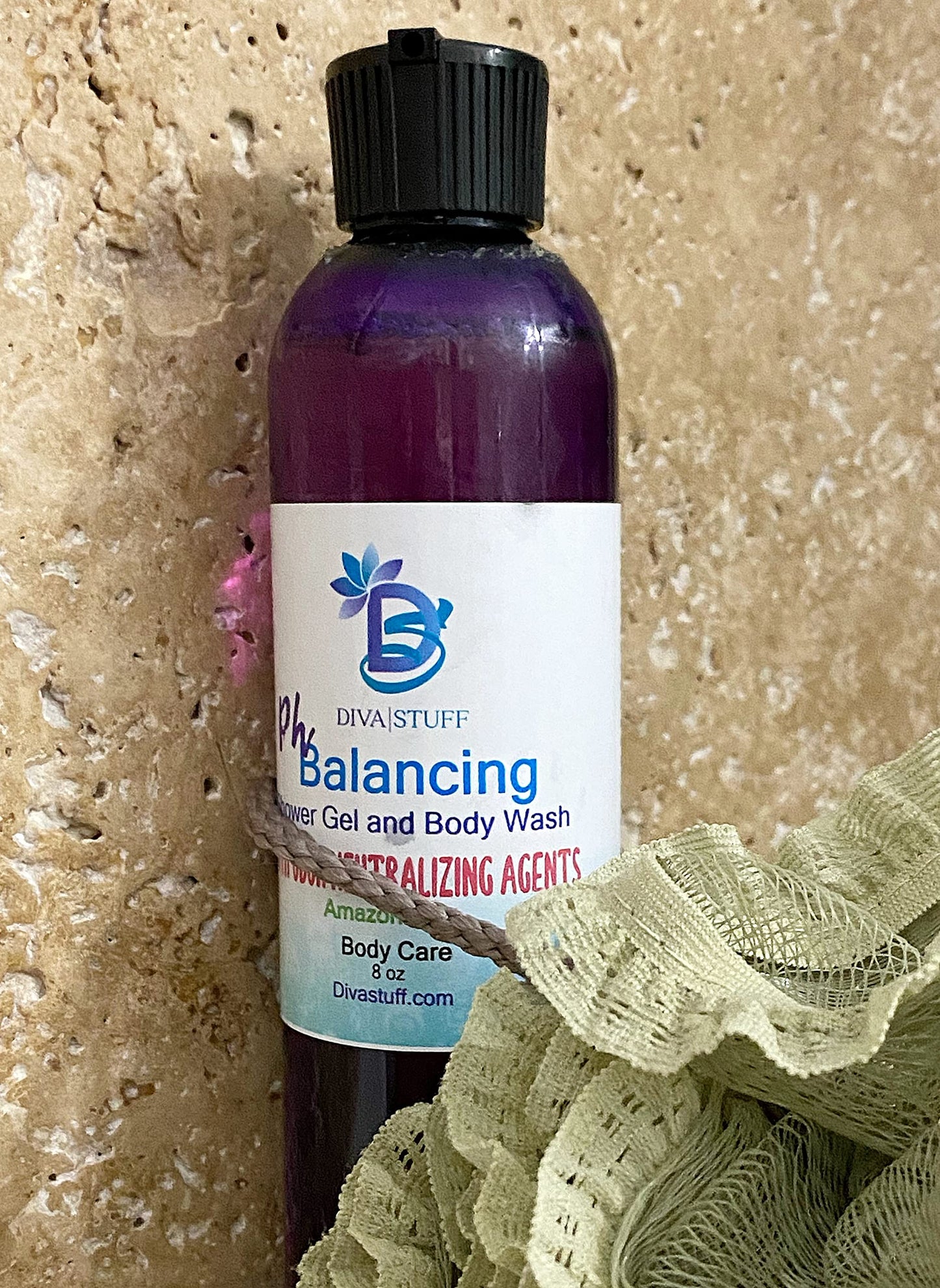Diva Stuff Ph Balancing Body Wash/Gel With Odor Neutralizing Agents, Amazon Mist Scent, 8oz Beauty & Personal Care Diva Stuff