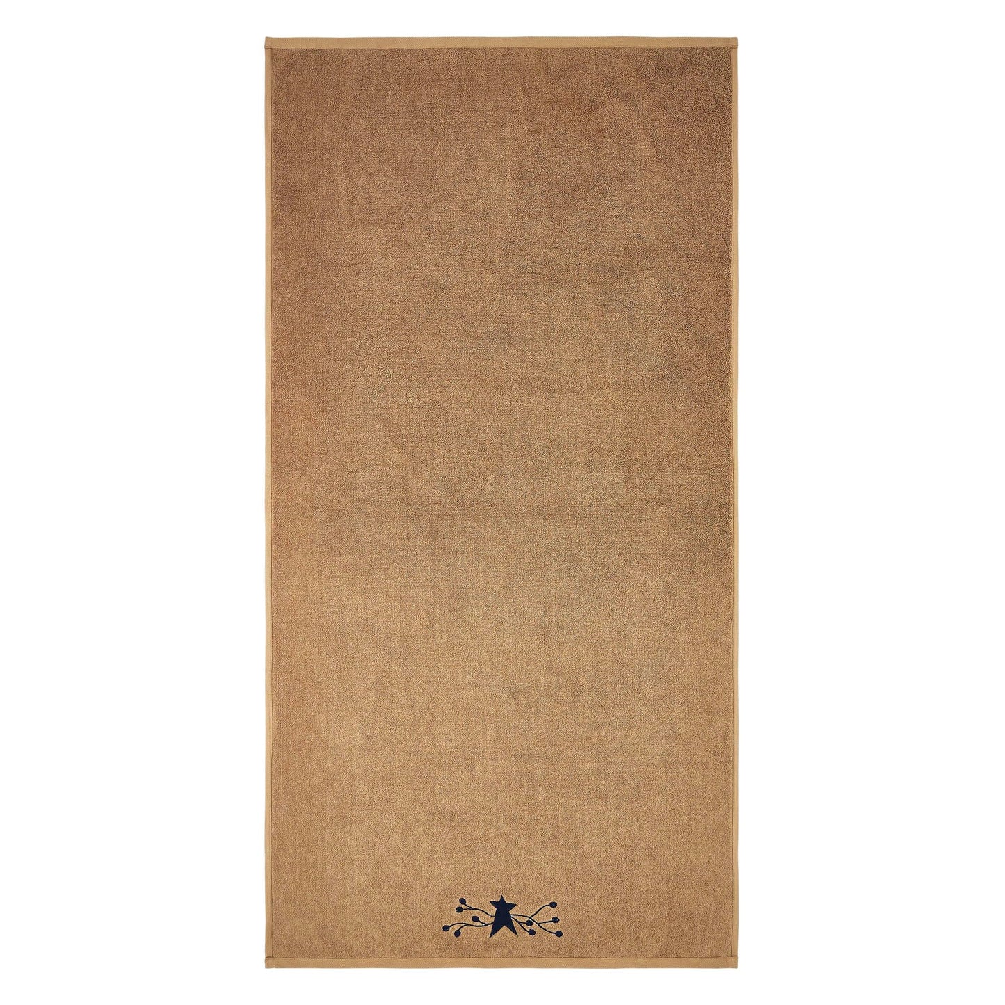 VHC Brands Cotton Hand Towels Set of 2, Bathroom Bath Towel, Embroidered, Bath, Kitchen, Pip Vinestar Collection, Rectangle 27x54, Primitive Star…