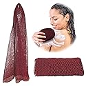 Adeton African Net Sponge, Authentic, Real, Black Owned, Exfoliating Bath Wash Cloth, Net Sponge, Body Exfoliator, Sapo, Shower Bath Accessories, Back