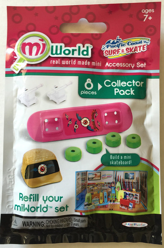 MiWorld Pacific Coast Surf & Skate #2 Collector Pack [SkateBoard] (Jakks Pacific)