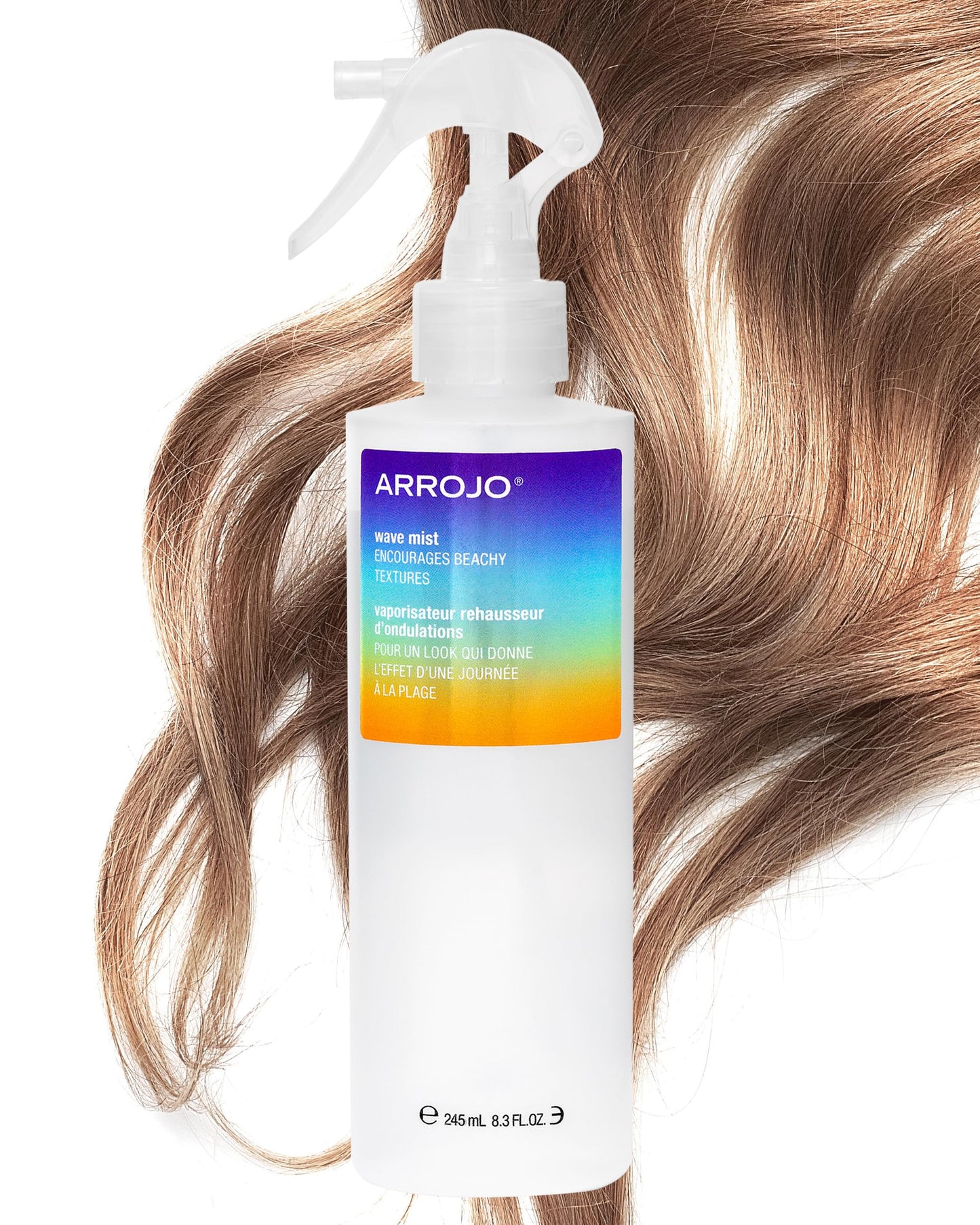 Arrojo Wave Mist Sea Salt Spray - Sulfate & Paraben-Free Sea Salt Hair Texture Spray - Adds Beach Waves, Volume, & Light Hold for All Hair Types, 8.3
