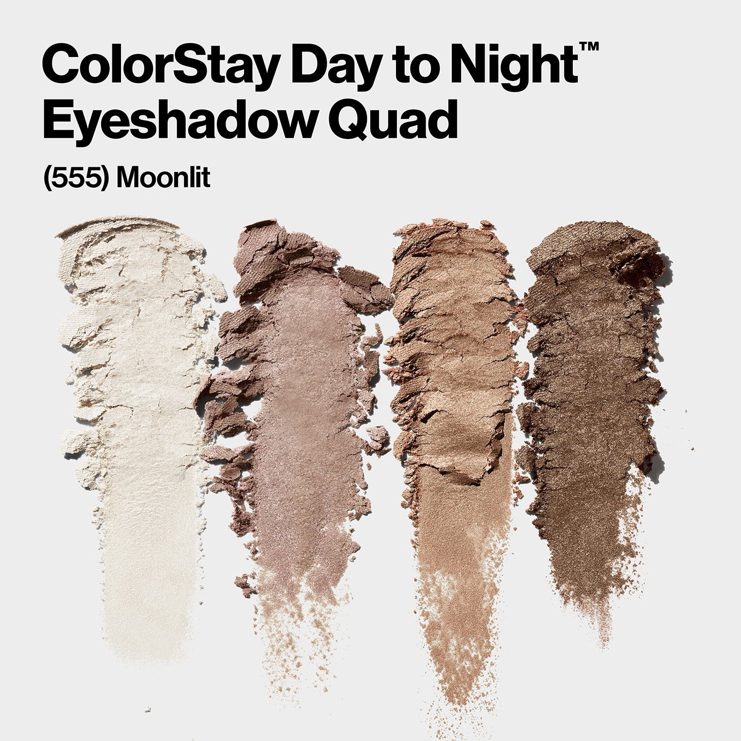 Revlon ColorStay 16 Hour Eye Shadow Quad, Moonlit, 0.16 Ounce