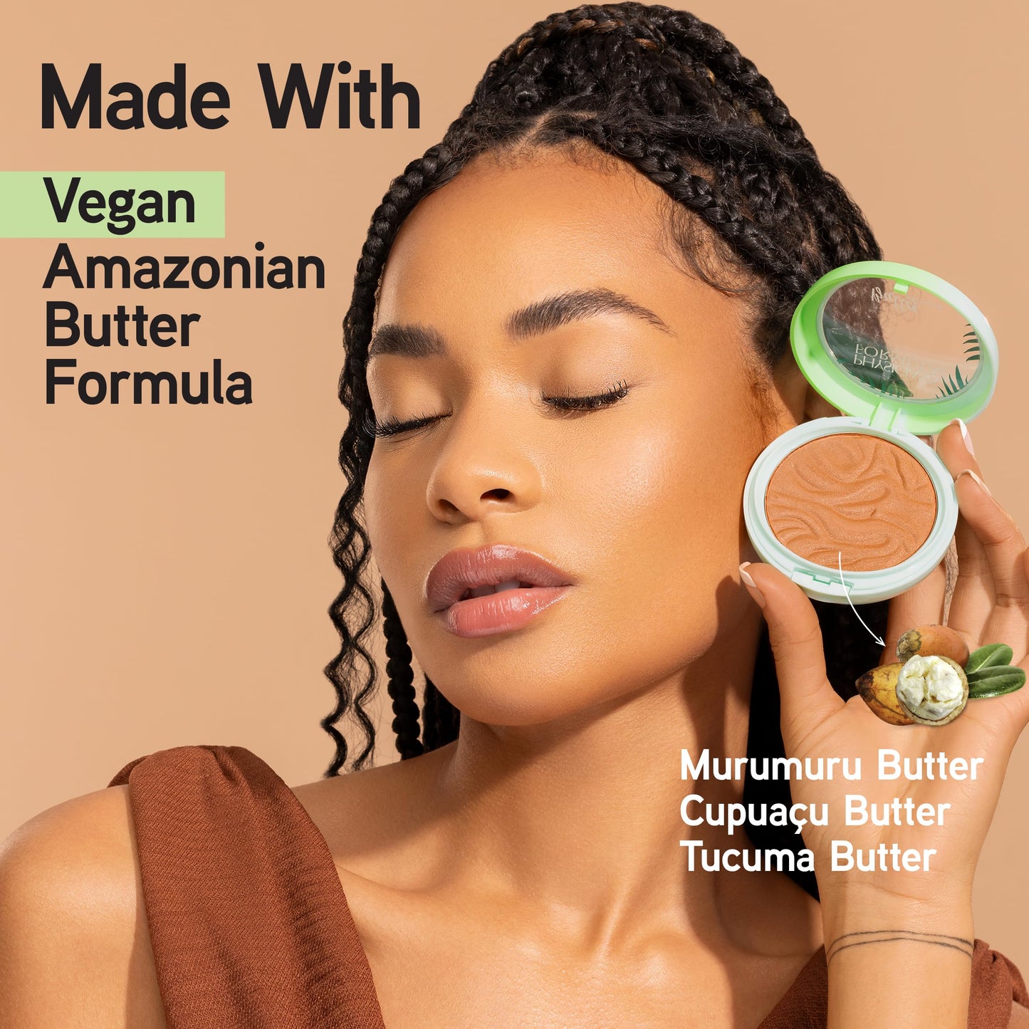Physicians Formula Murumuru Butter Bronzer, Moisturizing, Nourishing Murumuru Butter for Silky Glow, Dermatologist Tested, Hypoallergenic, Vegan