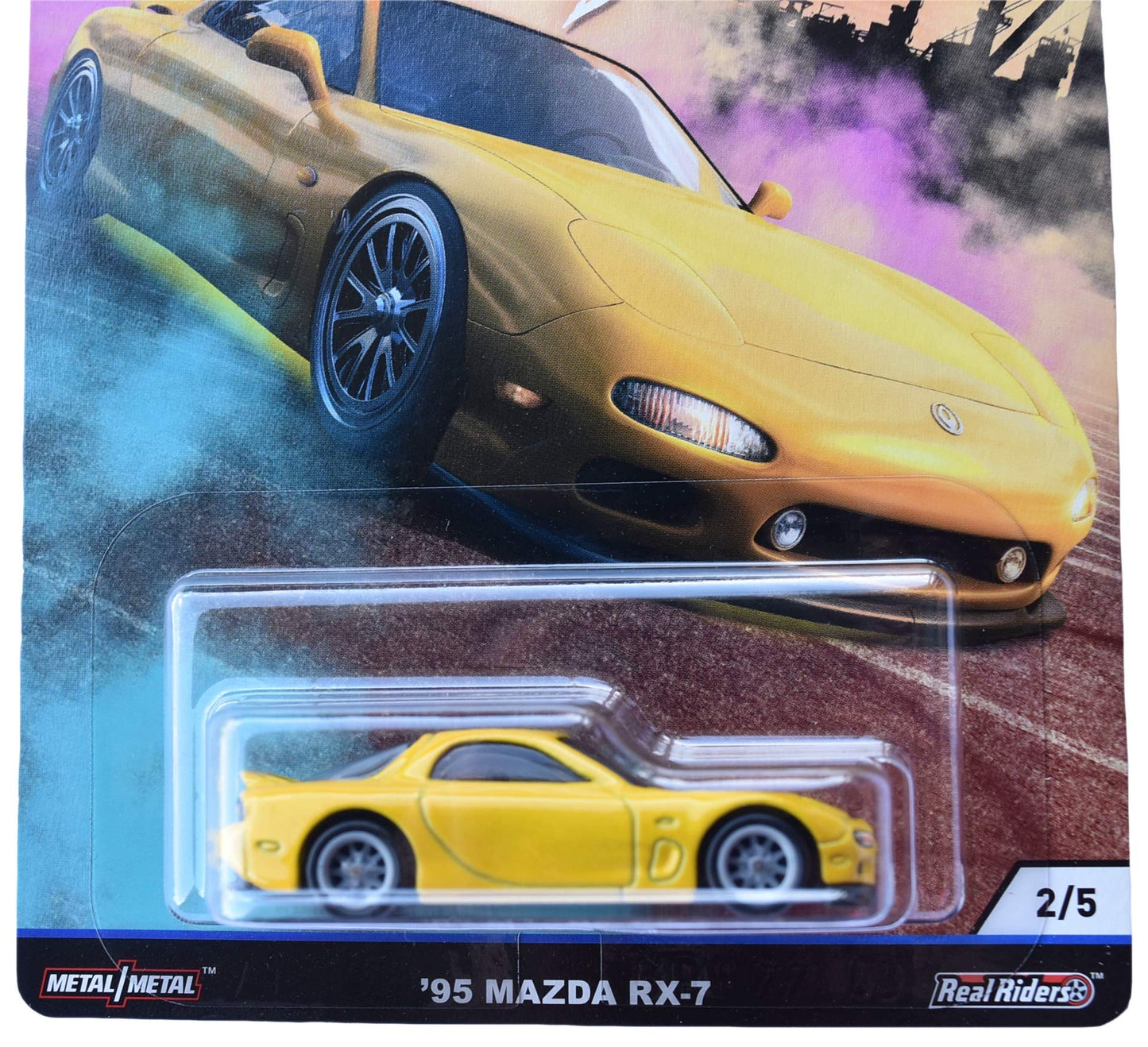 Hot Wheels Car Culture '95 Mazda RX 7 2/5, Yellow