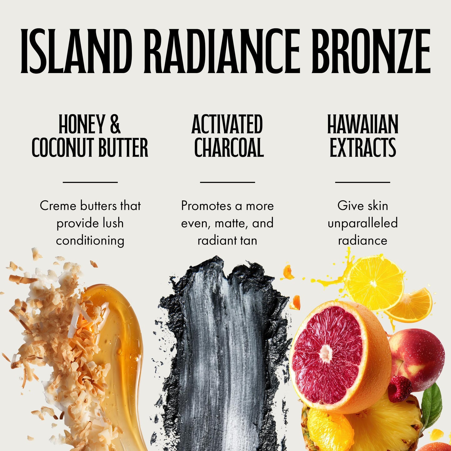 Brown Sugar Double Dark Black Hawaiian Honey Tanning Lotion, Ultra Advanced 500X Black Bronzer with Queen Honeybee Complex & Hawaiian Extracts, 13.5