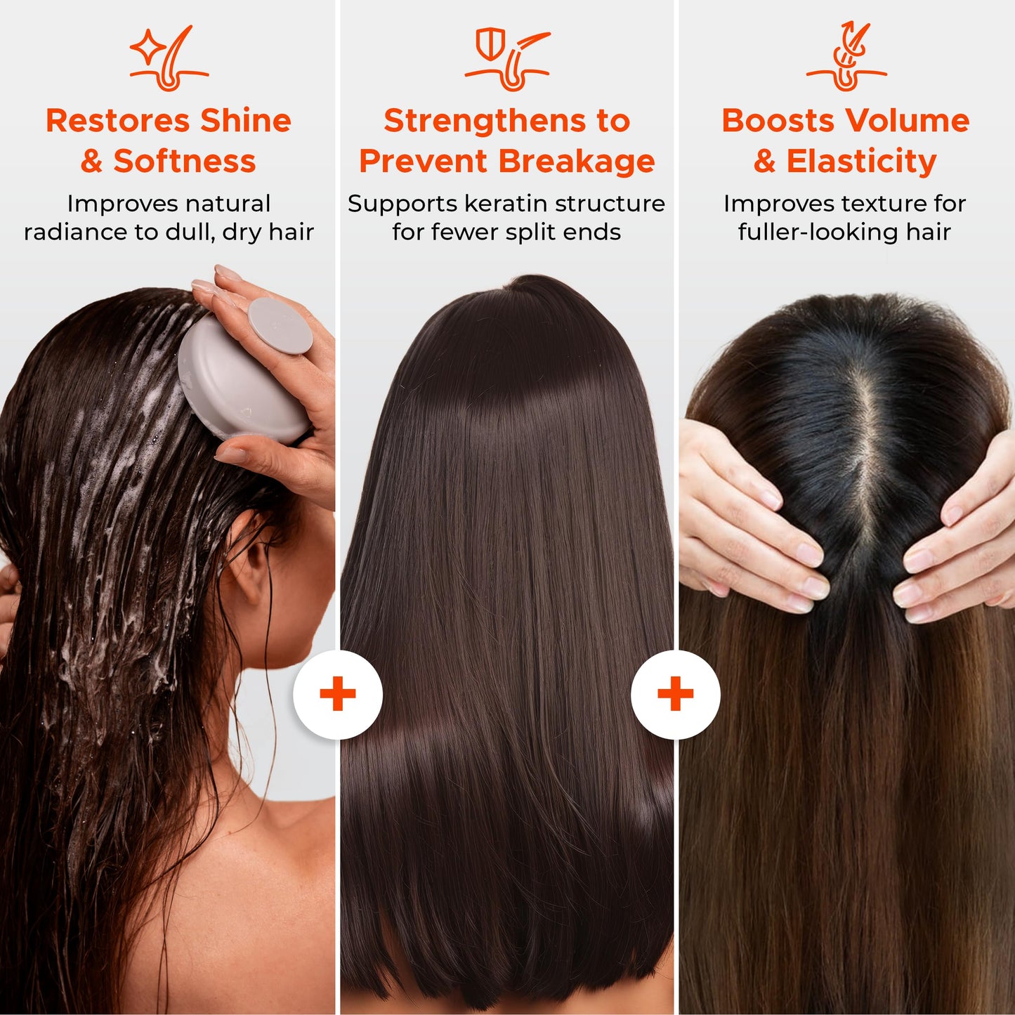 Nora Ross Garlic Extract & Rosemary Strengthening Shampoo and Conditioner Set - Natural Shampoo and Hair Conditioner for Normal to Dry, Brittle Hair