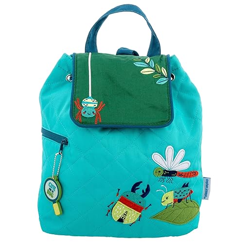Stephen Joseph Unisex Toddler Back to School, Quilted Backpack, One Size, Bug