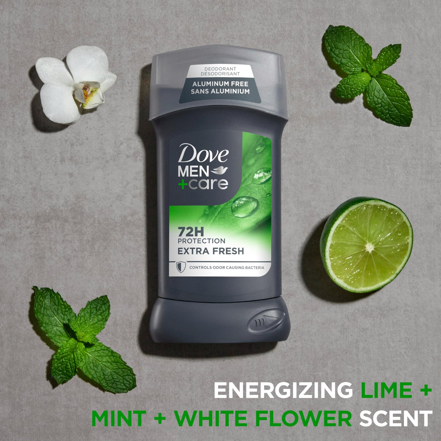 Dove Men+Care Deodorant Stick for Men Aluminum Free Extra Fresh 72-Hour Odor Protection Mens Deodorant with 1/4 Moisturizing Cream 3 oz Beauty and Personal Care DOVE MEN + CARE