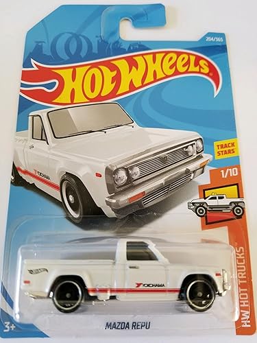 Hot Wheels 2018 50th Anniversary HW Hot Trucks Mazda Repu 204/365, White