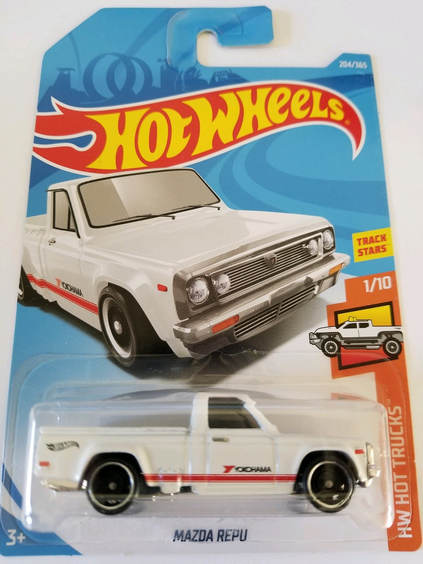 Hot Wheels 2018 50th Anniversary HW Hot Trucks Mazda Repu 204/365, White