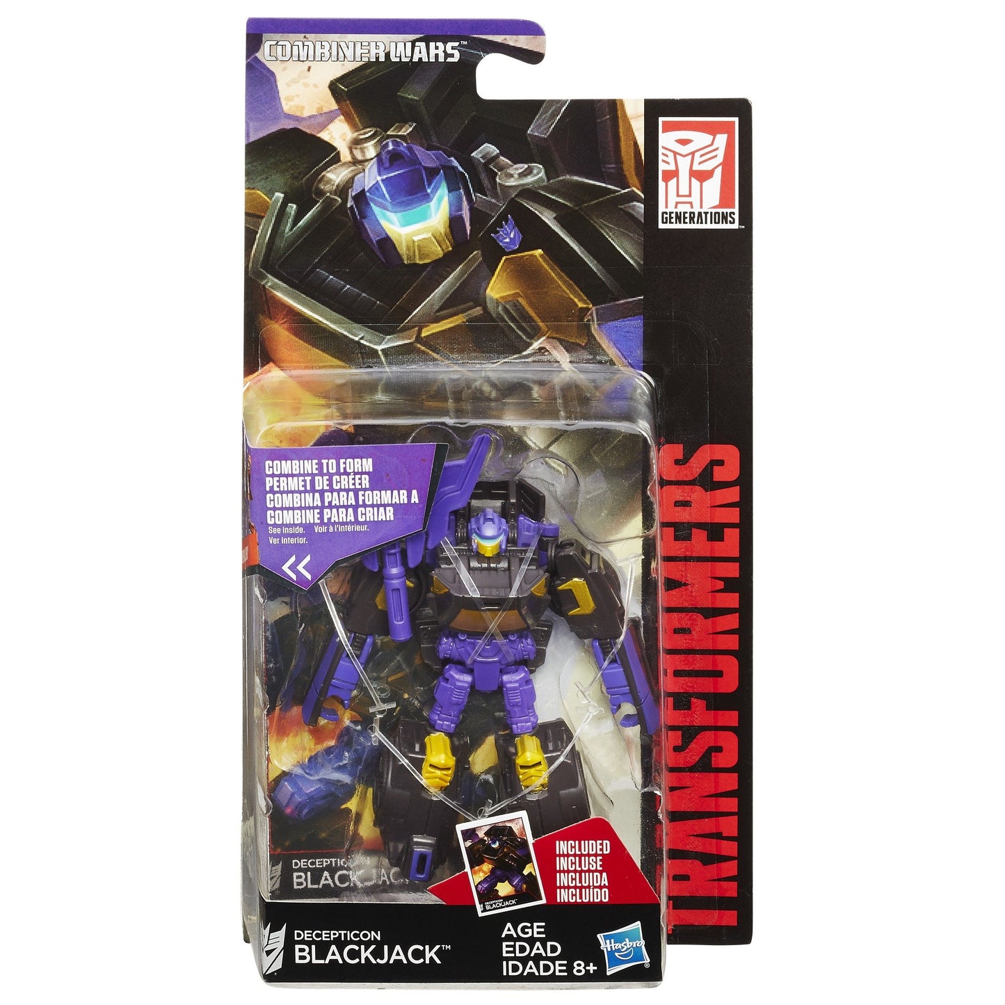 Transformers Generations Legends Decepticon Blackjack Playset
