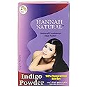 Hannah Natural 100% Pure Indigo Powder for Hair Dye, 100 Gram