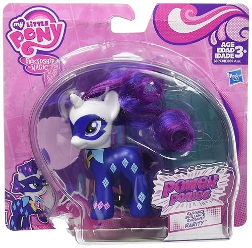 Hasbro My Little Pony Friendship is Magic Power Ponies Rarity Figure [Radiance]