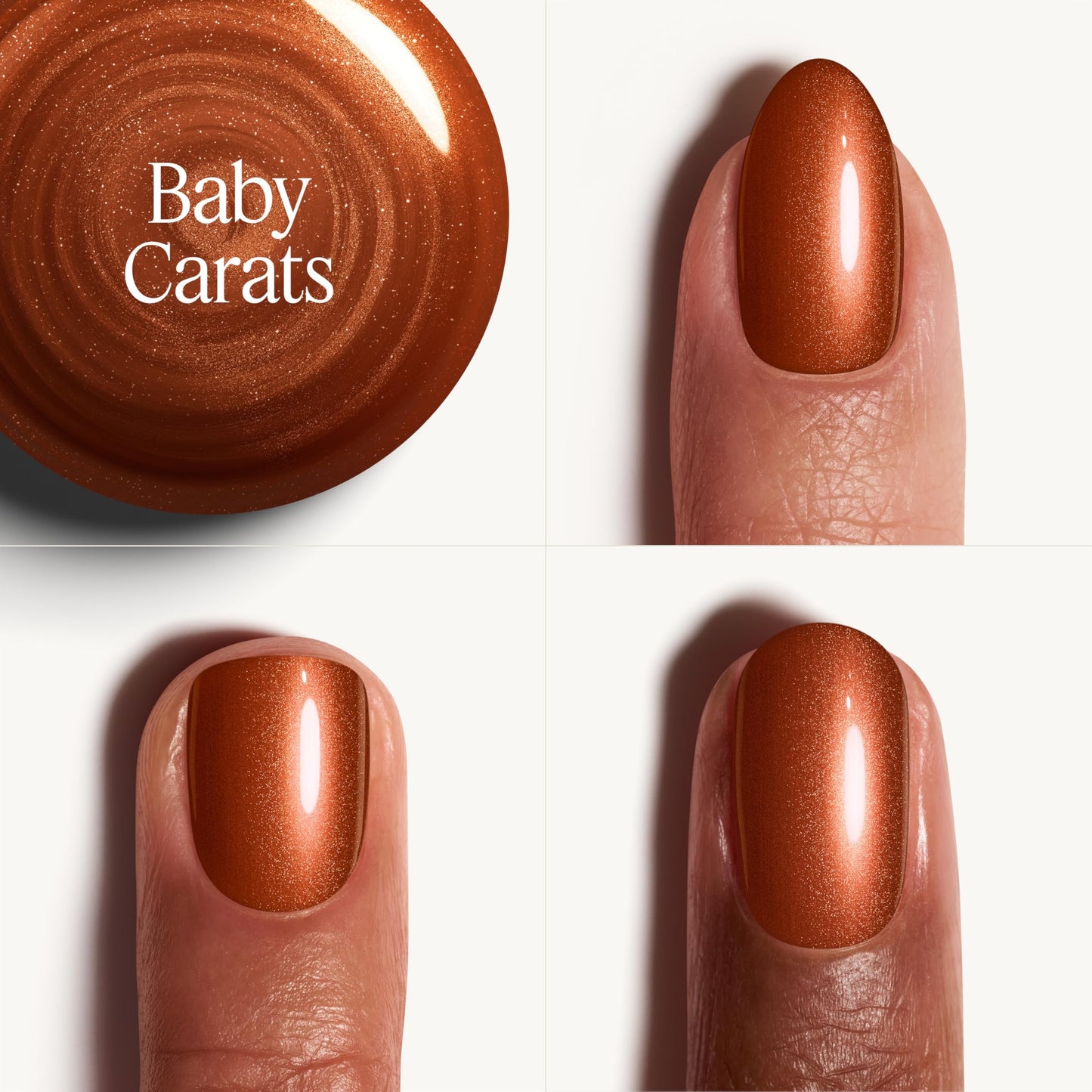 essie gel couture, Long-Lasting Nail Polish, Liquid Diamonds, Golden Shimmer Brown Nail Polish, Baby Carats, 0.46 fl oz Beauty & Personal Care essie