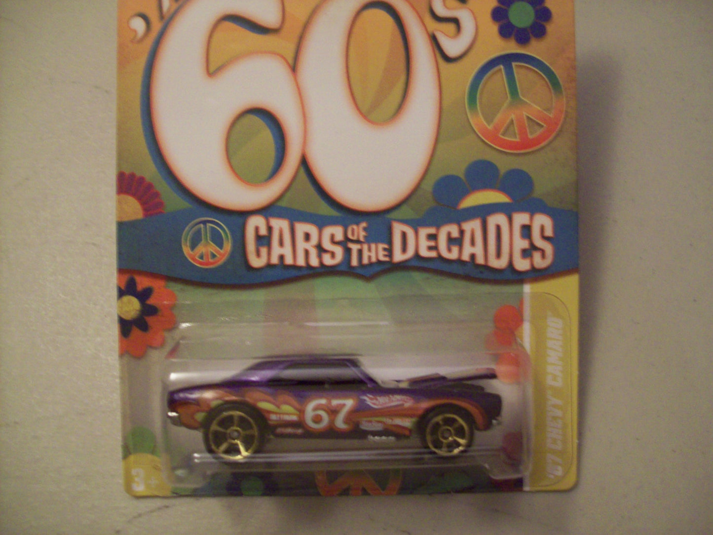Hot Wheels Cars of the Decades The 60's 1967 Chevy Camaro
