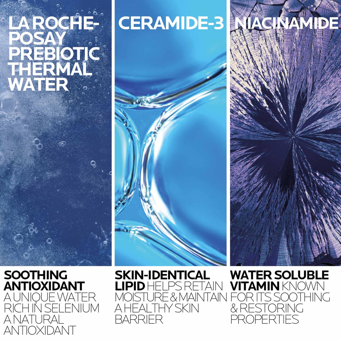 La Roche-Posay Toleriane Hydrating Gentle Face Cleanser, Daily Facial Cleanser with Niacinamide and Ceramides for Sensitive Skin, Moisturizing Face Beauty and Personal Care La Roche-Posay
