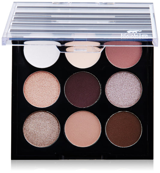 Kokie Cosmetics Eyeshadow Palettes, Classic Romance, 0.21 Ounce