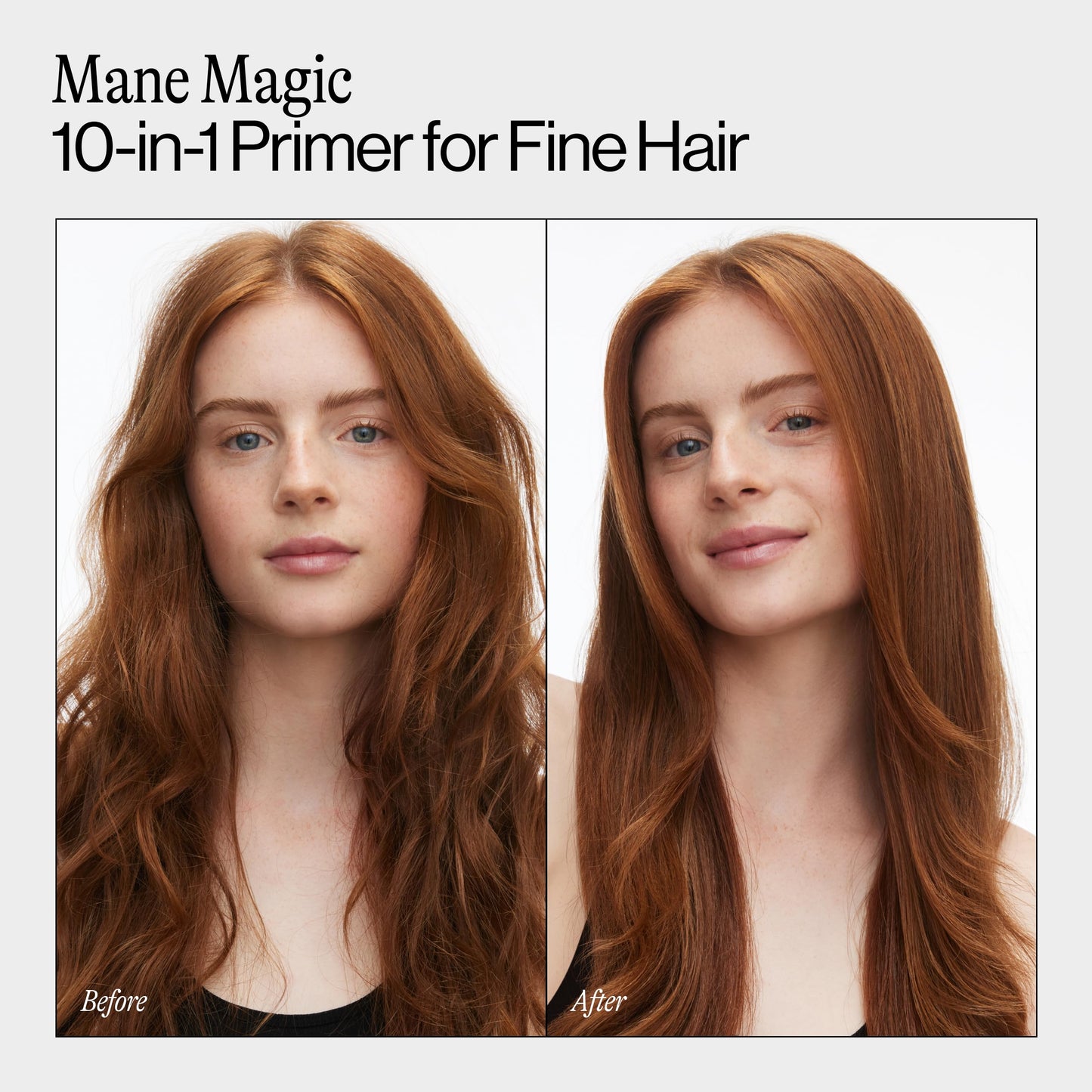 Eva NYC Mane Magic 10-in-1 Hair Primer for Fine Hair: Heat Protectant, Strengthening & Nourishing Styling Product With Sunflower Seed & Argan Oil, 5.4