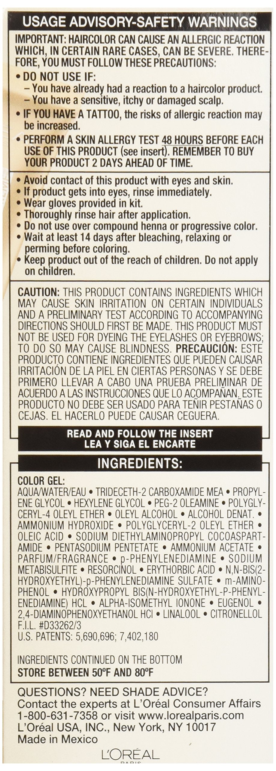 L’Oreal ParisPreference #4 Dark Brown, 1 ct