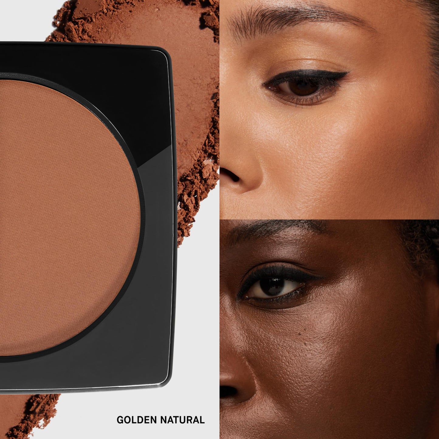 Bobbi Brown Bronzing Powder | Skin-Warming Matte Bronzer Powder for Natural-Looking Warmth, 0.32 Ounce, Golden Natural