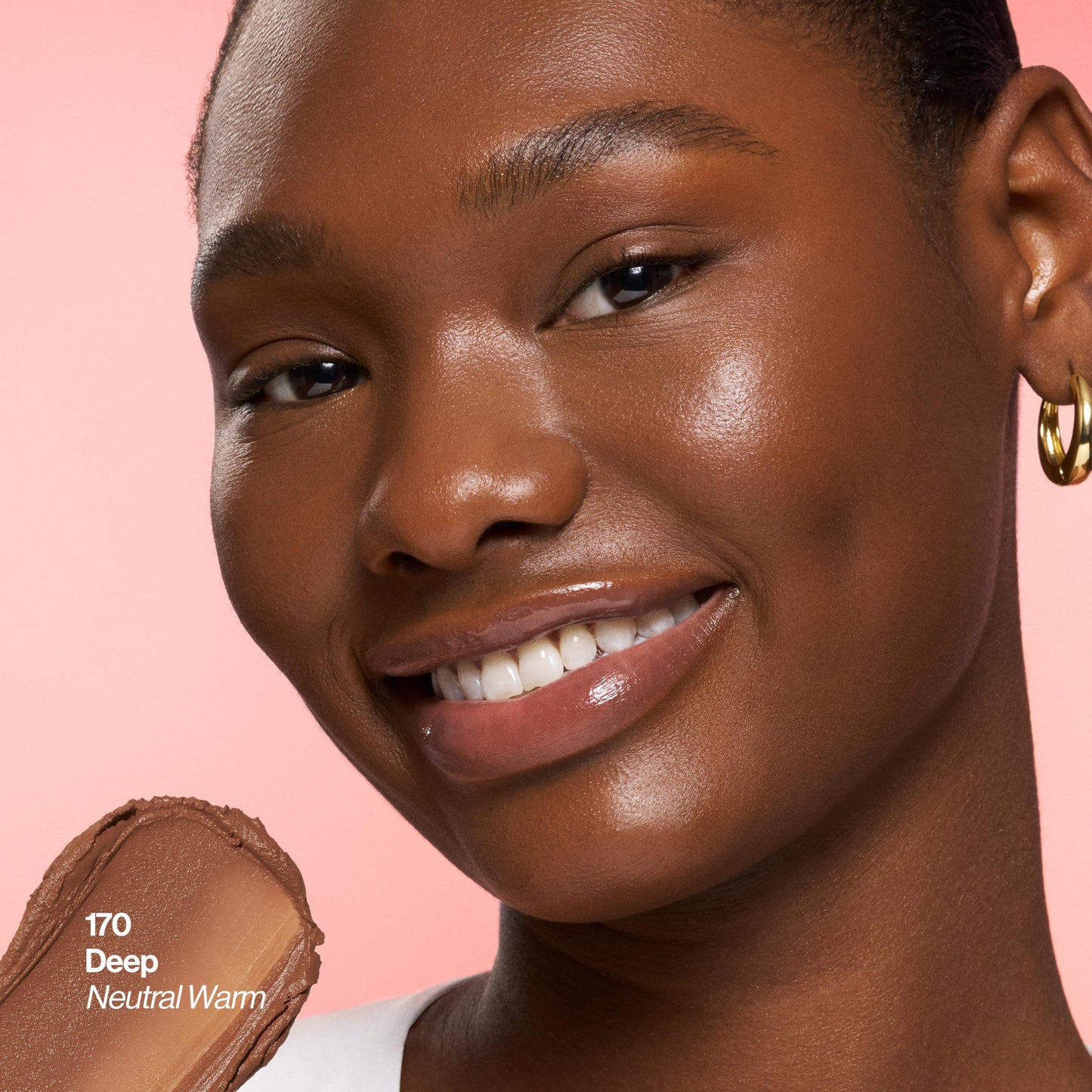 Revlon Glimmer Tinted Moisturizer Stick for Face, Lightweight Foundation, Hydrating Skincare-Infused Makeup, 170 170, 0.31 oz