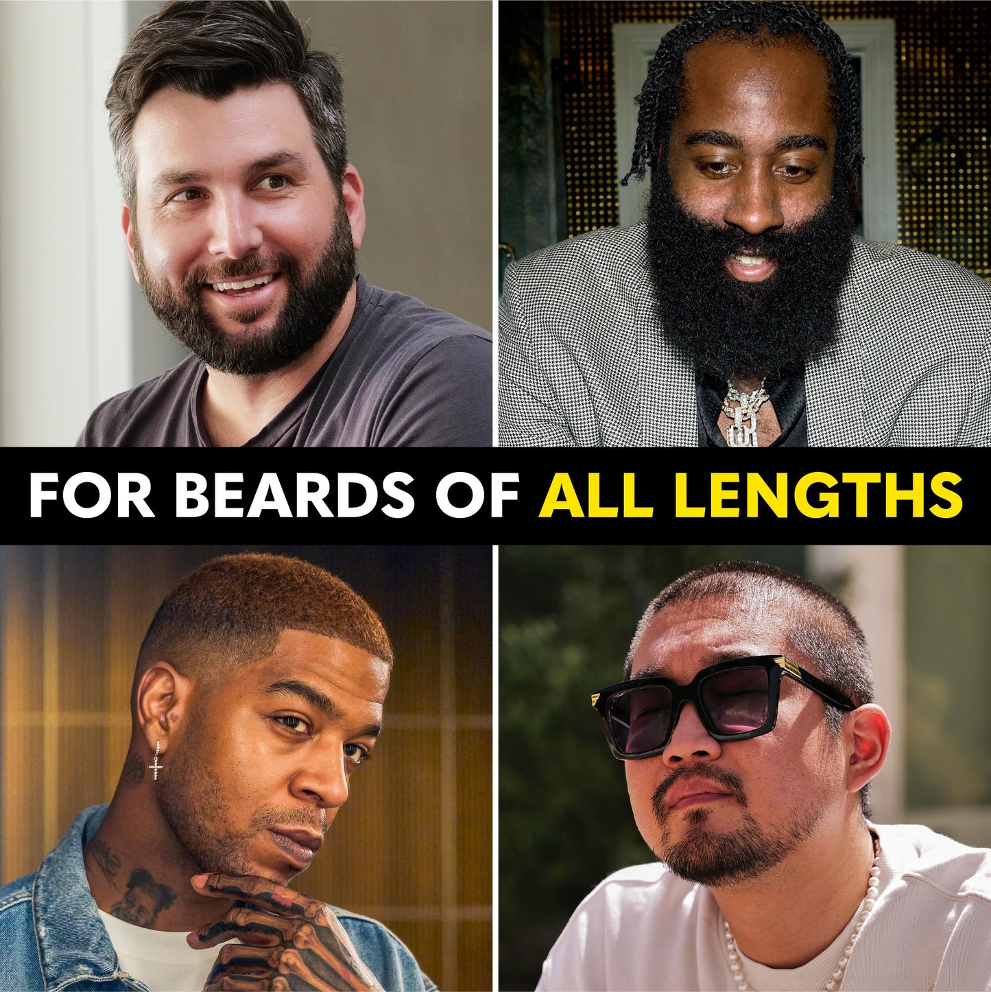 The Beard Club Biotin Beard Cream - Moisturizing and Hydrating Shea Beard Butter for Healthier Facial Hair & Skin