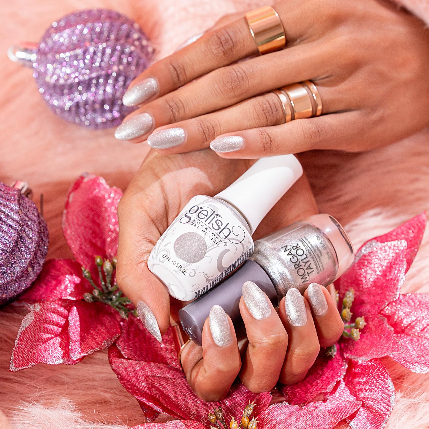 Gelish & Morgan Taylor A Fuzzy Feeling Collection Duo - You Sweater Believe It, 15mL Beauty & Personal Care Gelish