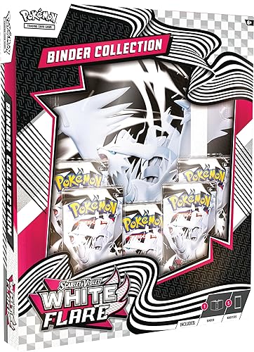 Pokemon TCG Scarlet & Violet 10.5 White Flare Binder Box