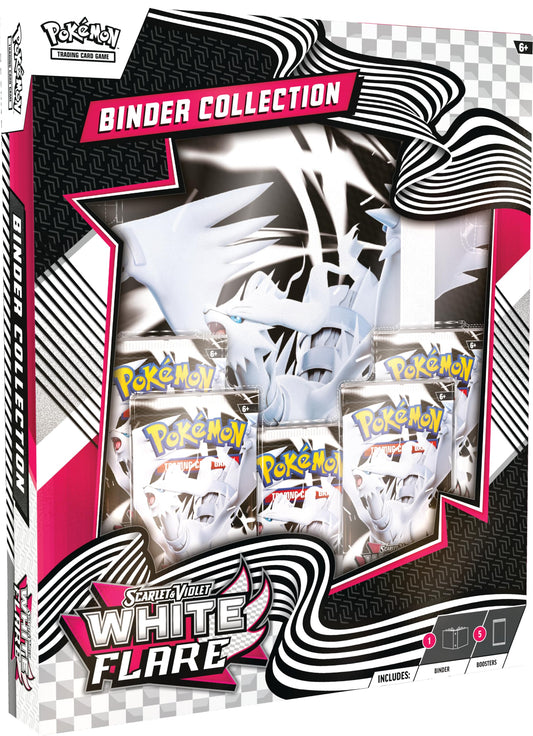 Pokemon TCG Scarlet & Violet 10.5 White Flare Binder Box