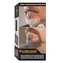 Temporary Beard Color for Men - Natural Gray Coverage - Hypoallergenic, No PPD, Ammonia-Free - 6 Shades - Brush-On - Lasts 24-48 Hours - Goatee