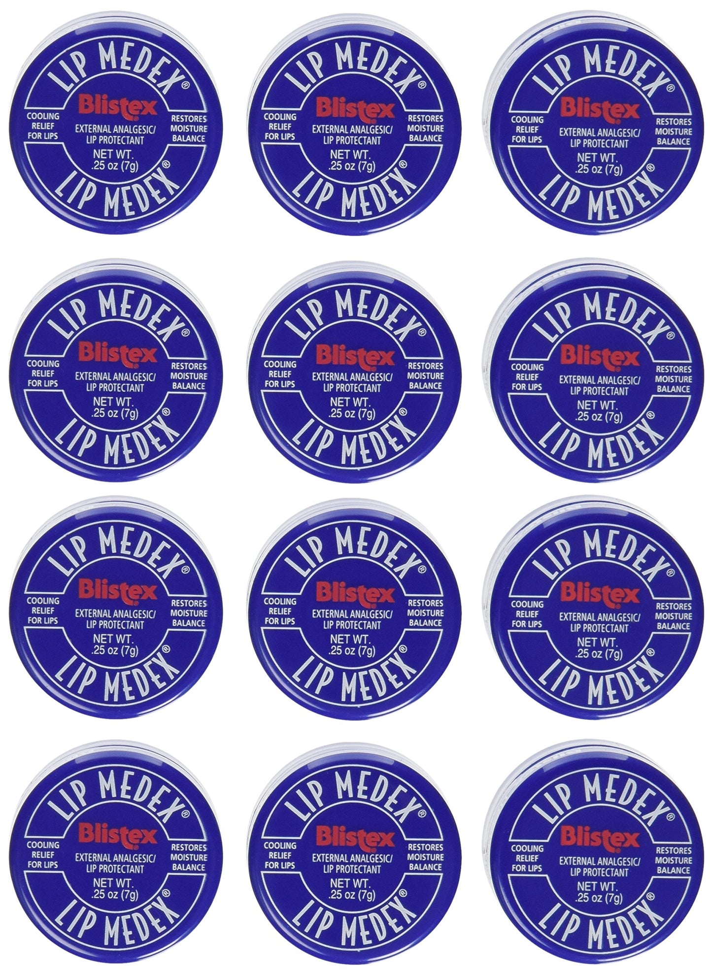 Blistex Lip Medex.25-Ounce (Pack of 12), Moisturizing Beauty and Personal Care Blistex