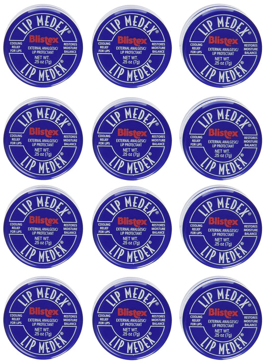 Blistex Lip Medex.25-Ounce (Pack of 12), Moisturizing Beauty and Personal Care Blistex