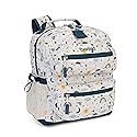 Bentgo Kids Backpack - Lightweight 14” Backpack in Fun Prints for School, Travel, & Daycare, Ideal for Ages 4+, Roomy Interior, Durable & Water-Resistant Fabric, & Loop for Lunch Bag (Friendly Skies)