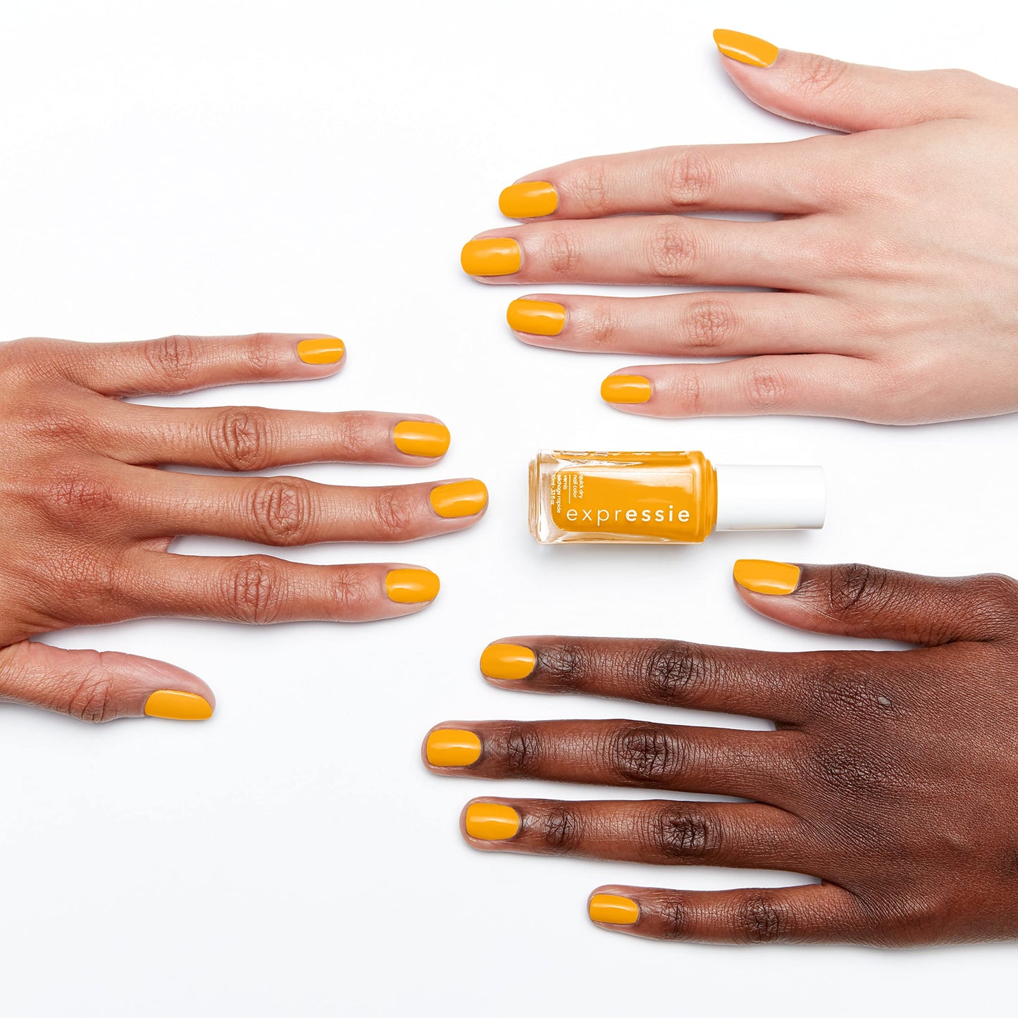 essie Expressie Nail Polish, Quick-Dry Yellow Nail Polish, Word On The Street, Vegan, Outside The Lines, 0.33 fl oz Beauty & Personal Care essie