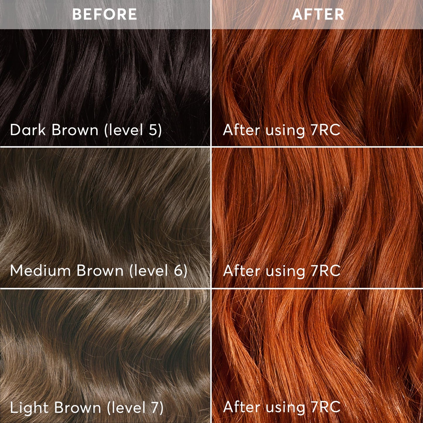 Madison Reed Radiant Hair Color Kit - 7RC Light Ginger Red with Copper Tones (Carrara Crimson), Vivid Permanent Hair Dye for Bold Color & Maximum