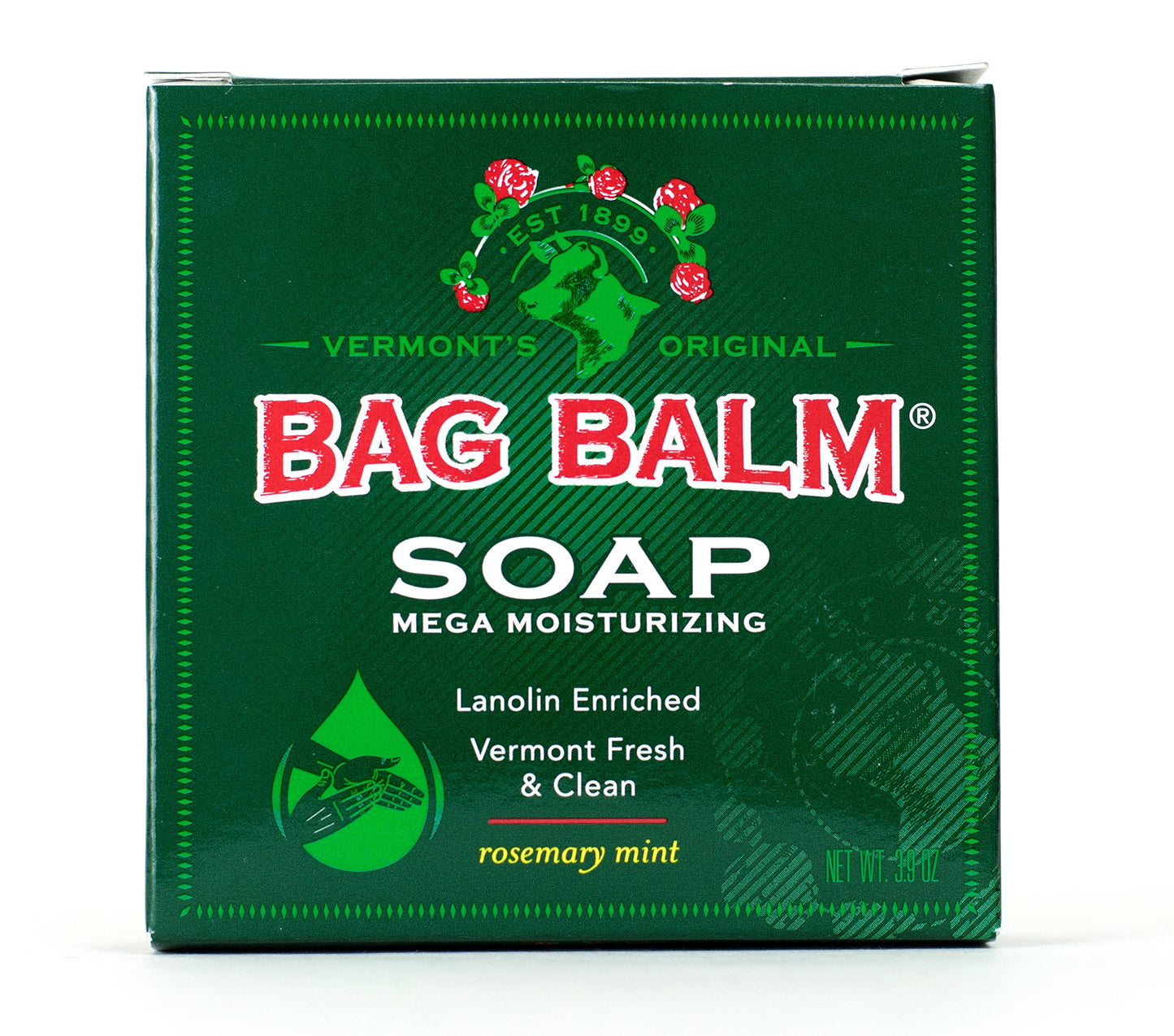 Bag Balm Vermont's Original Mega Moisturising Soap (1 Pack)