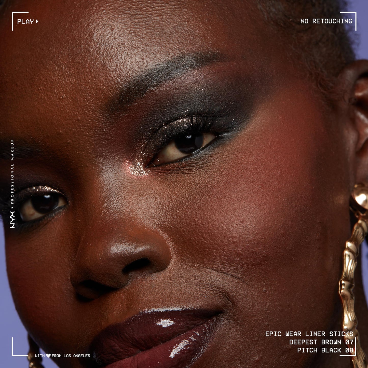 NYX PROFESSIONAL MAKEUP Epic Wear Liner Stick, Long-Lasting Eyeliner Pencil - Pitch Black