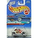 Hot Wheels Baja Bug #694 1998 Tropicool Series Same Size Wheels Blue/white Card