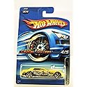Hot Wheels - 2006 - Tag Rides - 4/5 Cars - Cadillac Sixteen - Yellow Custom Paint - #074 - Limited Edition - Collectible