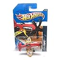 Hot Wheels 2012 HW City Works Mad Propz (Airplane) 134/247, Red and Yellow