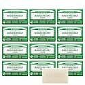 Dr. Bronner's Pure-Castile Magic Bar Soap (Almond, 5 ounce, 12-Pack)-Made with Regenerative Organic Certified Oils, For Face, Body, Hair, Gentle
