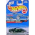 Hot Wheels - 1998 - Tech Tones Series - Buick Wildcat - Black & Green - 1 of 4 - Die Cast - Collector #745 - Limited Edition - Collectible 1:64 Scale