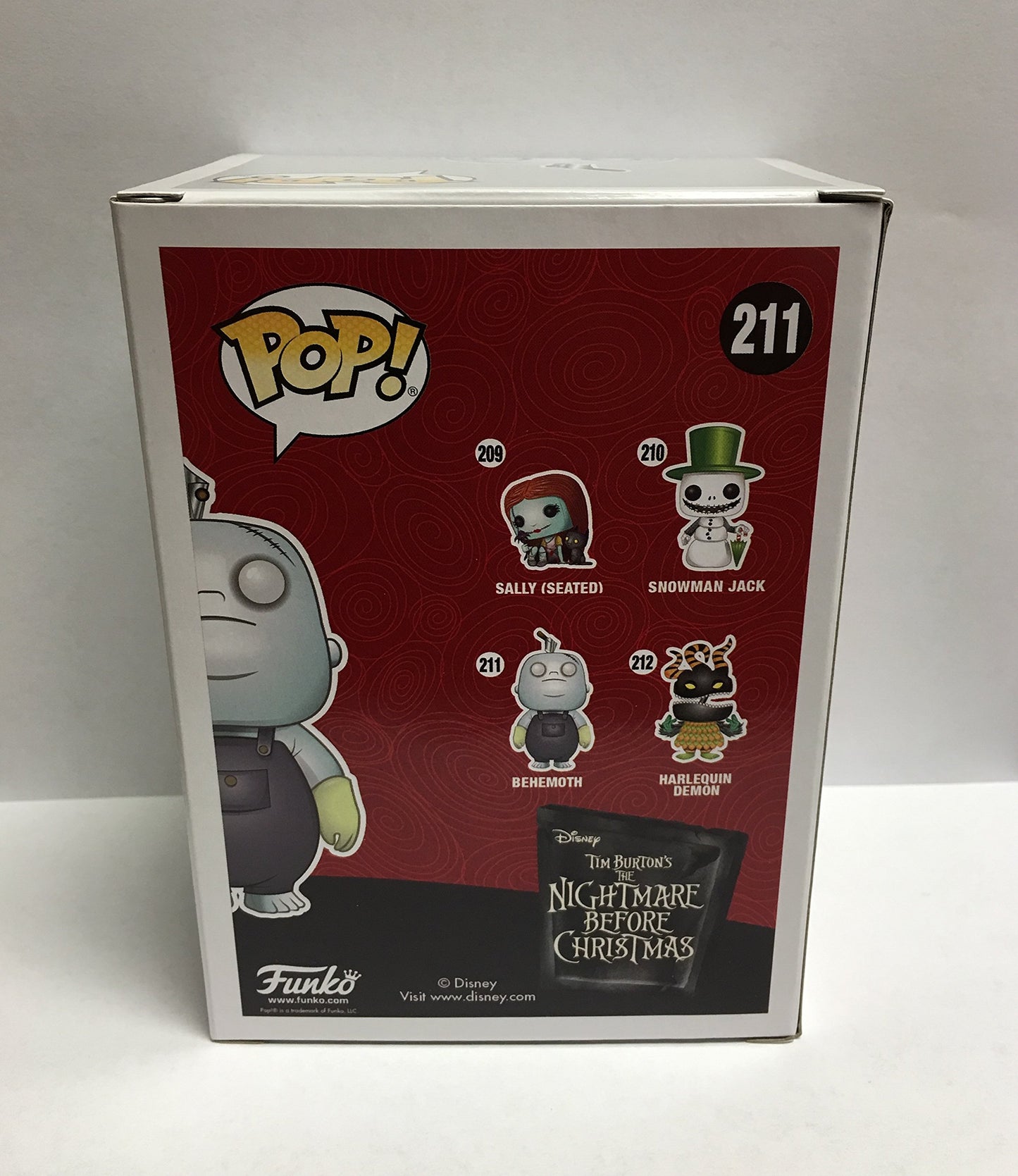 Funko Pop The Nightmare Before Christmas Behemoth NYCC 2016