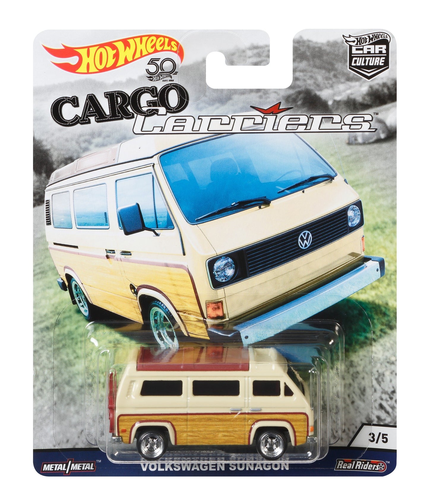 Hot Wheels CAR Culture Cargo Carriers Volkswagen SUNAGON Vehicle