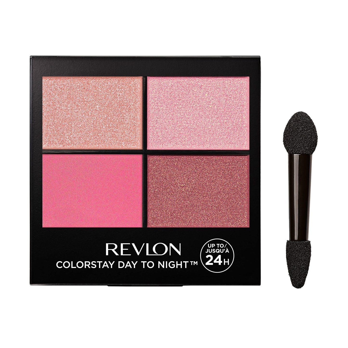 REVLON ColorStay Day to Night Eyeshadow Quad, Longwear Shadow Palette with Transitional Shades and Buttery Soft Feel, Crease & Smudge Proof, 565