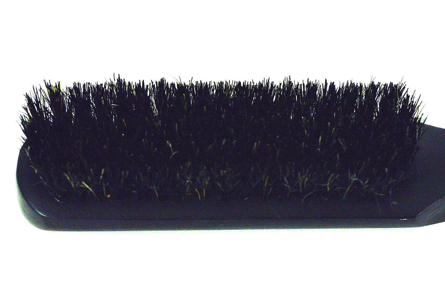 Annie Soft Mini Wave Brush #2123-100% Pure Boar Bristles, Reinforced Bristles, Black, Unisex, Wavy Hair