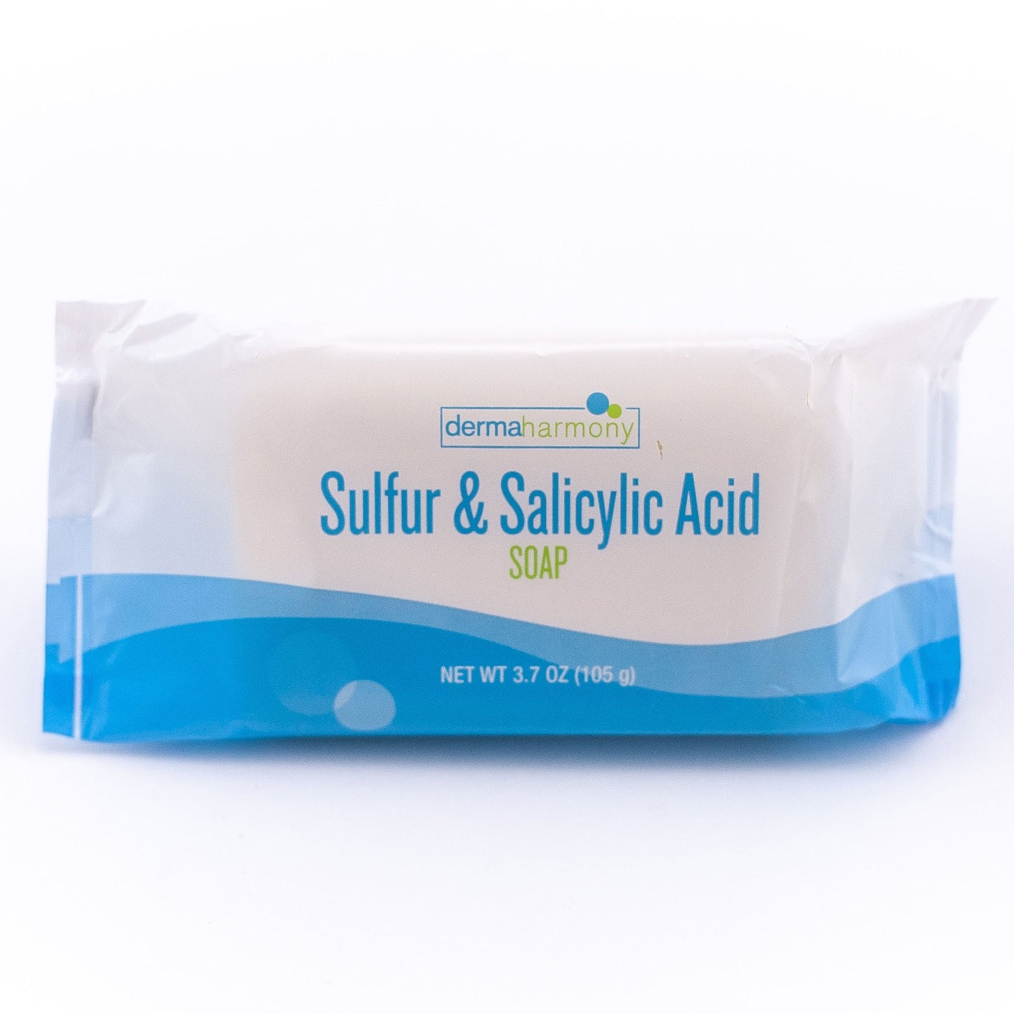 Dermaharmony Sulfur and Salicylic Acid Bar Soap 3.7 oz (5 Bars) Beauty & Personal Care Dermaharmony