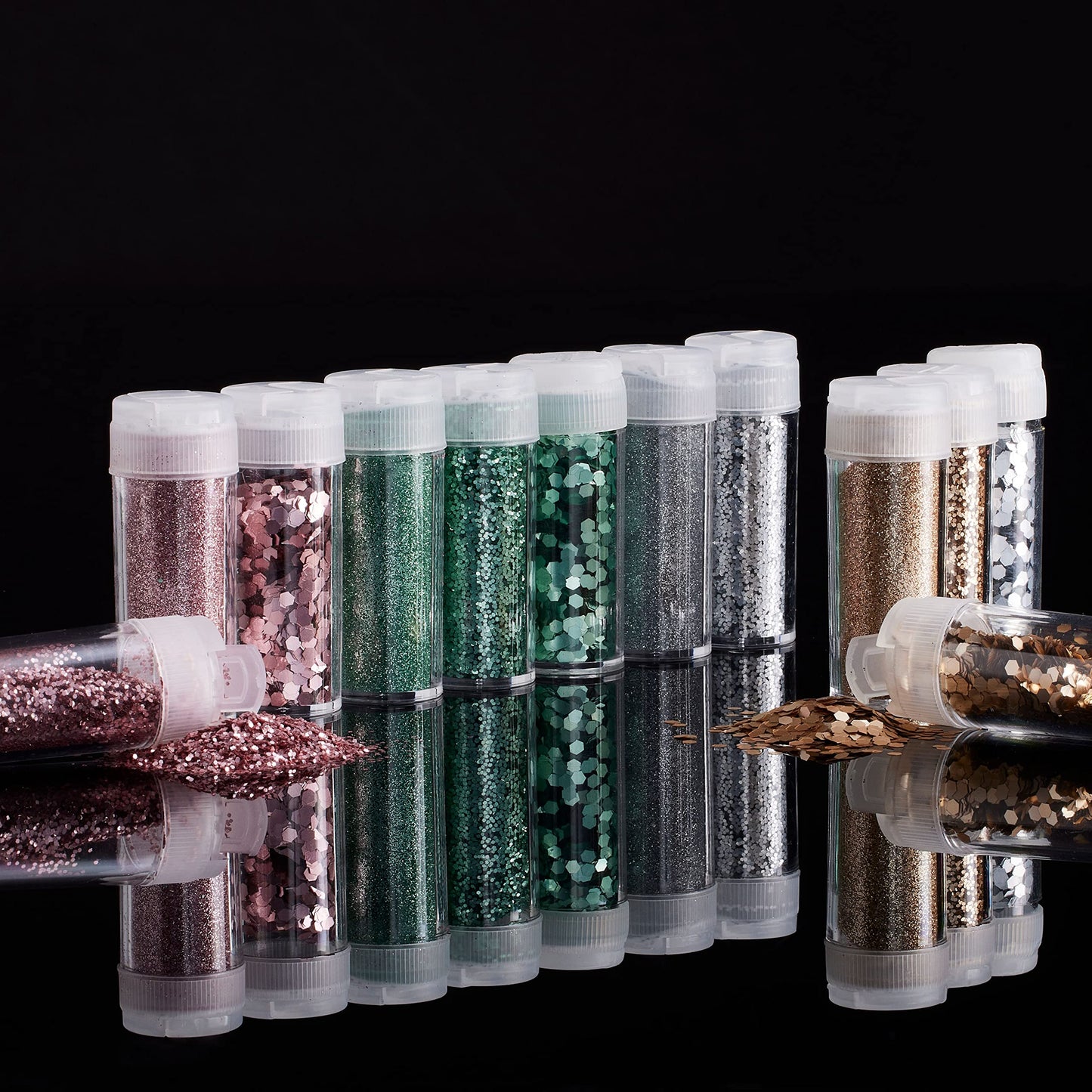 Recollections Matte Metallic Glitter Pack, 6 Packs: 12 ct. (72 Total)
