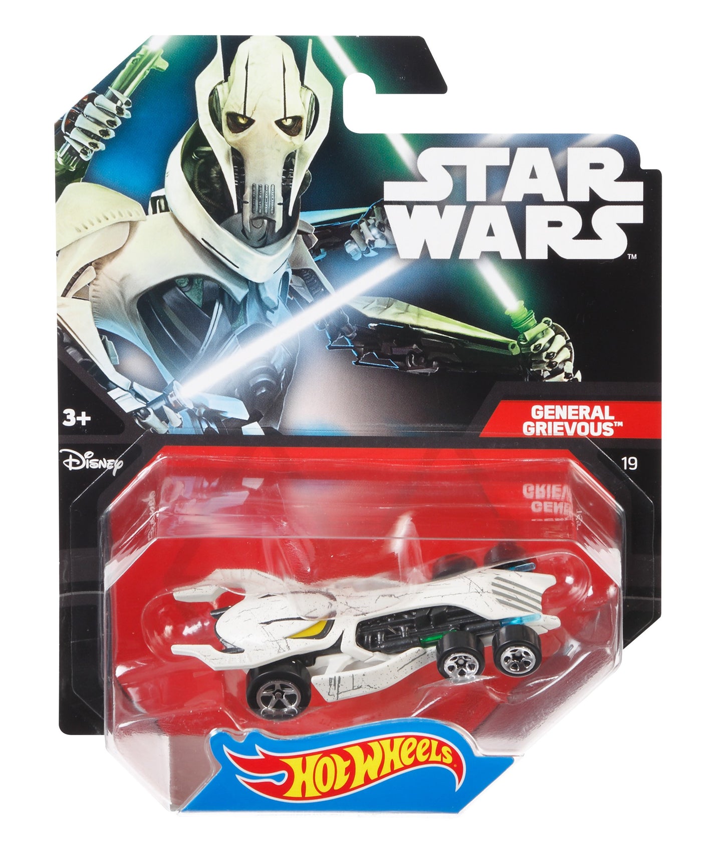 Hot Wheels Star Wars Character Car, General Grievous